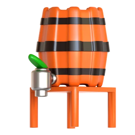 Baril de bière  3D Icon