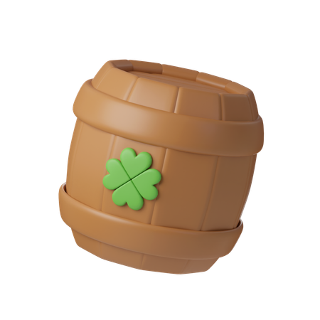 Baril de bière  3D Icon