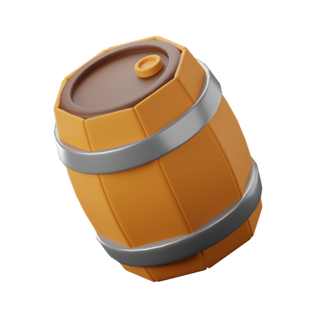 Baril de bière  3D Icon