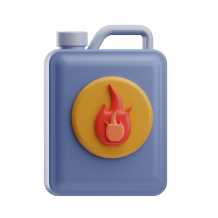 Baril de carburant  3D Icon