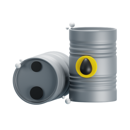 Baril de pétrole  3D Icon