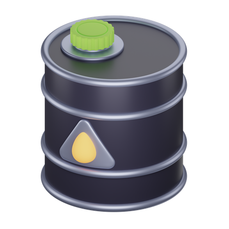 Baril de pétrole  3D Icon