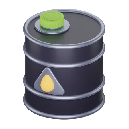 Baril de pétrole  3D Icon