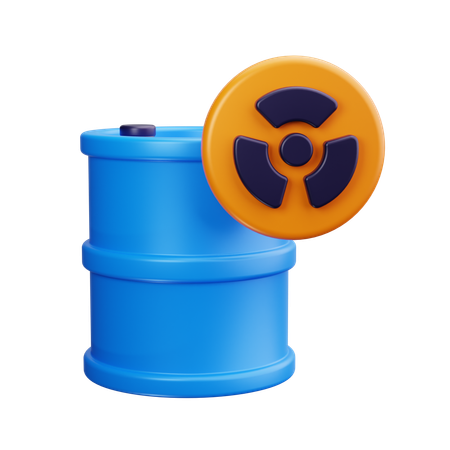 Baril de pétrole  3D Icon