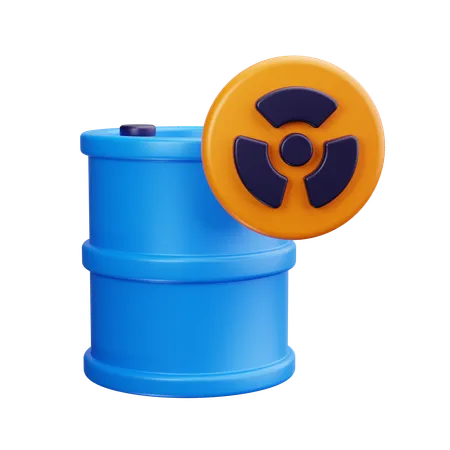 Baril de pétrole  3D Icon