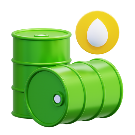 Baril de pétrole  3D Icon