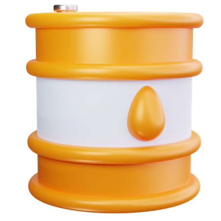 Baril de pétrole  3D Icon