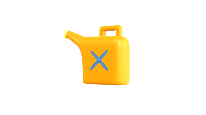 Baril de pétrole  3D Icon