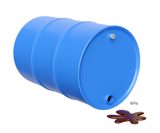 Baril de pétrole  3D Icon