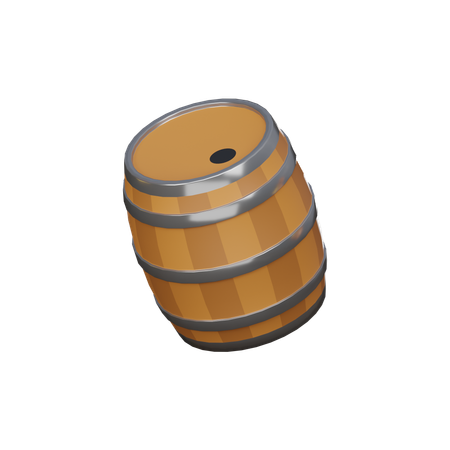 Baril de pétrole  3D Icon