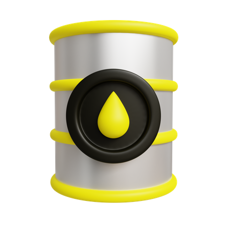 Baril de pétrole  3D Icon