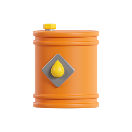 Baril de pétrole  3D Icon