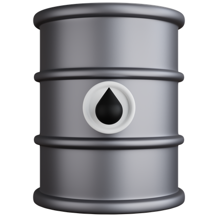 Baril de pétrole  3D Icon