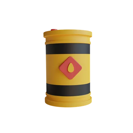 Baril de pétrole  3D Icon