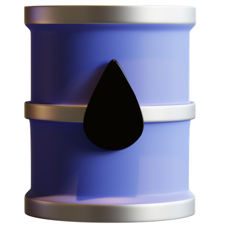 Baril de pétrole  3D Icon