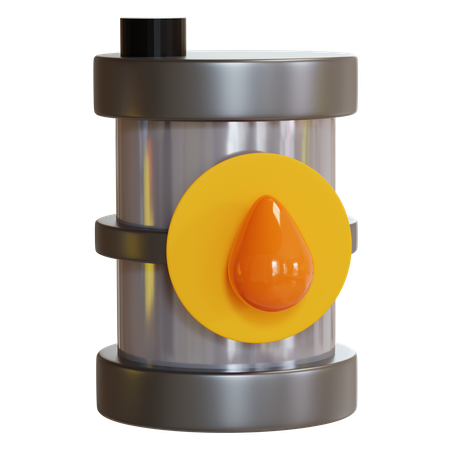 Baril de pétrole  3D Icon