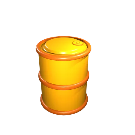 Baril de pétrole  3D Icon