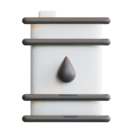 Baril de pétrole  3D Icon