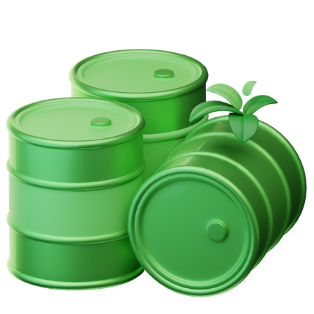 Barils  3D Icon