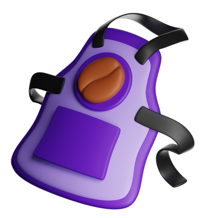 Barista Apron  3D Icon