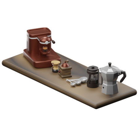 Barista Tools  3D Icon