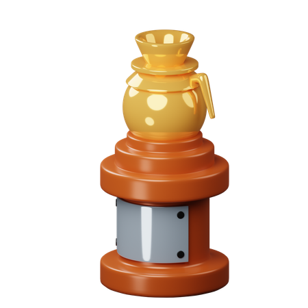 Barista-Trophäe  3D Icon