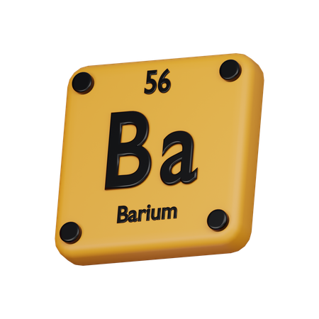 Barium  3D Icon