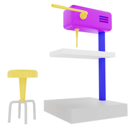 Barmaschine  3D Icon