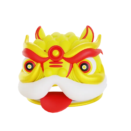 Barongsai  3D Illustration