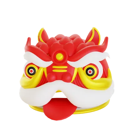 Barongsai  3D Illustration