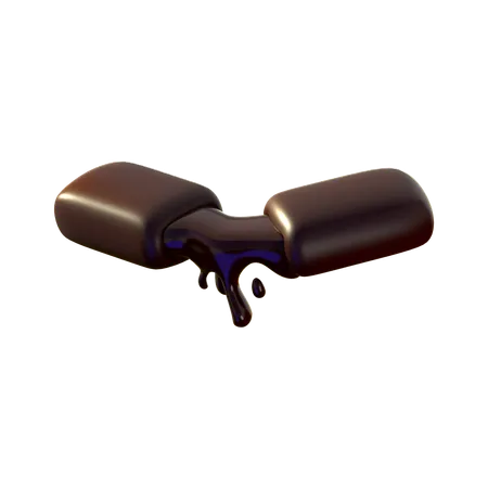 Barra de chocolate  3D Icon