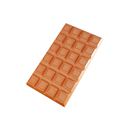 Barra de chocolate  3D Icon