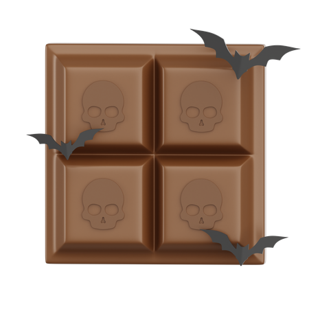 Barra de chocolate  3D Icon