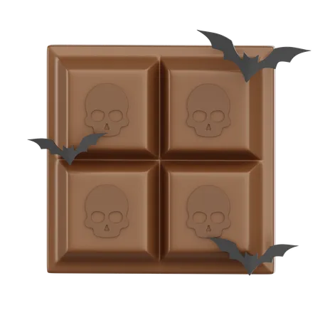 Barra de chocolate  3D Icon