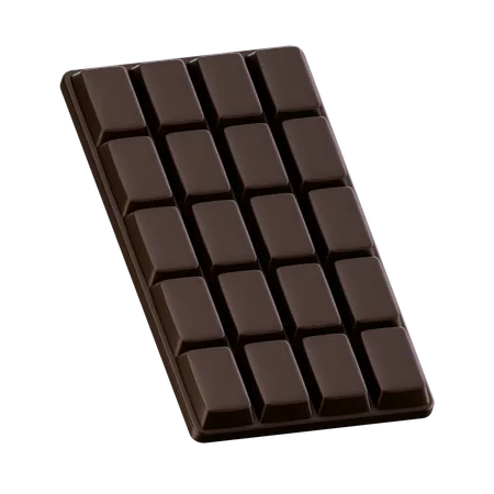 Barra de chocolate  3D Icon