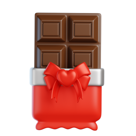 Barra de chocolate  3D Icon