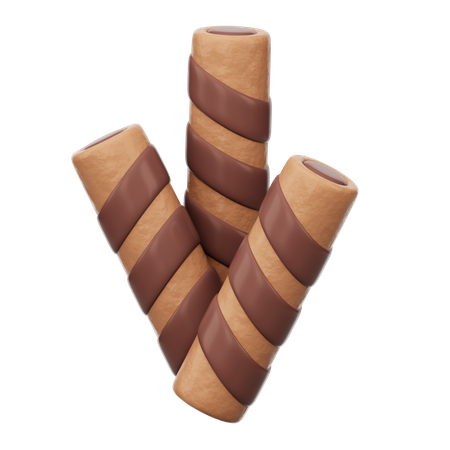 Barra de chocolate  3D Icon