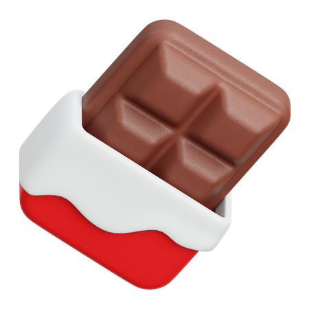 Barra de chocolate  3D Icon