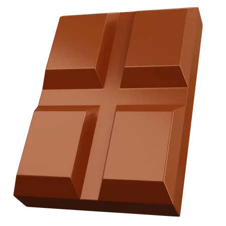 Barra de chocolate  3D Icon