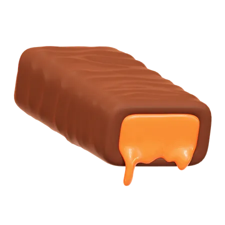 Caramelo de barra de chocolate  3D Icon