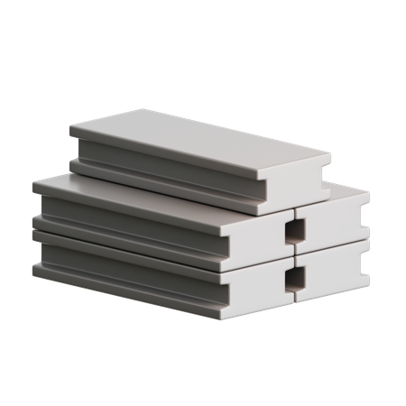 Barra de ferro  3D Icon