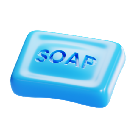 Barra de jabón  3D Icon
