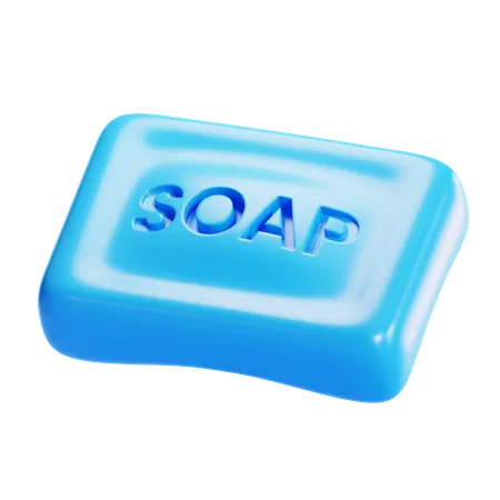 Barra de jabón  3D Icon