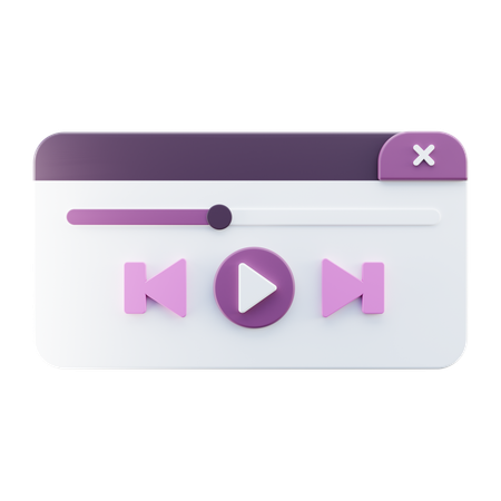 Barra de notificaciones de música  3D Icon