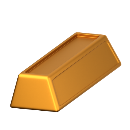 Barra de oro  3D Icon