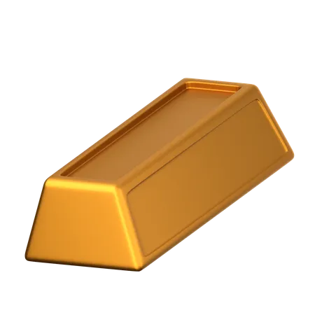 Barra de oro  3D Icon