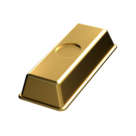 Barra de oro  3D Icon