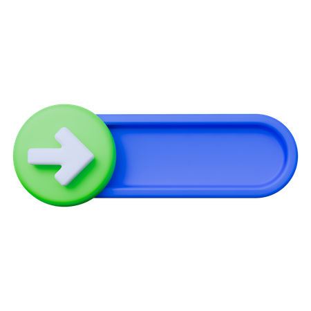 Barra de login  3D Icon