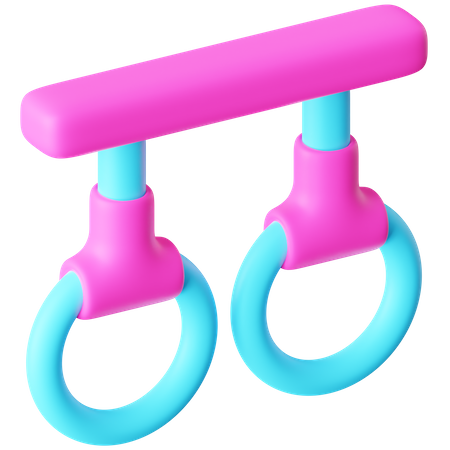 Barra pull-up  3D Icon
