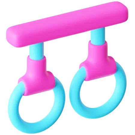 Barra pull-up  3D Icon
